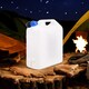 image 2 of 20L Plastic Water Jerry Can with Spout & Tap | White | 1