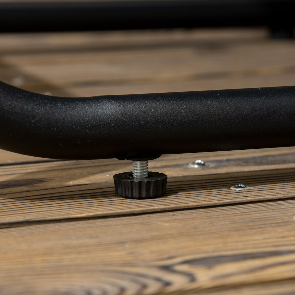 image 1 of Outsunny 10 Seater Rattan Cube Garden Furniture Set, Rattan Dining Set with Cushions, Outdoor Dining Table and Chairs with 6 Armchairs, 4 Stools, Rectangular Wood Grain Plastic Top Table, Black