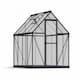 image 1 of Greenhouse Mythos 6 x 8 - Polycarbonate - L247 x W185 x H208 cm - Grey