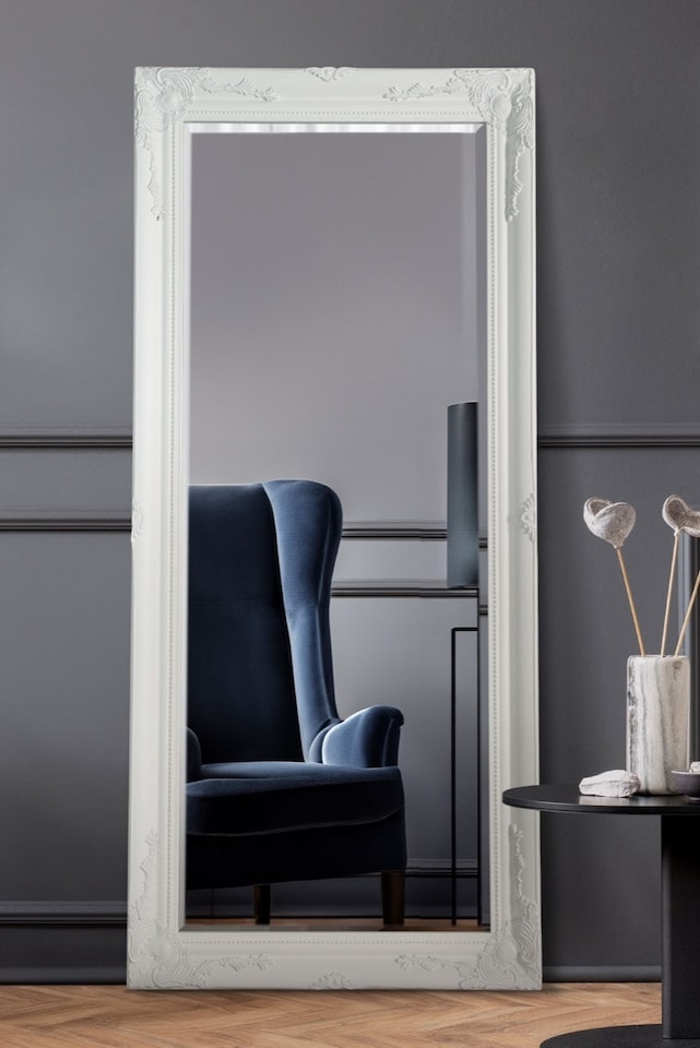 image 1 of Buxton White Full Length Mirror 170 x 79 CM | White