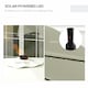 image 3 of Outsunny Garden Parasol Umbrella with LED Lights and Tilt, Table Umbrella