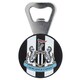 image 1 of Newcastle United FC Magnetic Bottle Opener - White/Blue/Black - One Size