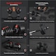 image 5 of Yaheetech 1.5-18KGS 3-In-1 Dumbbell Weight Set Black