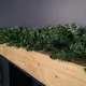 image 5 of Premier 270cm (9ft) x 25cm Plain Green Christmas Garland Decoration