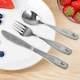 image 2 of Personalised Fairy Princess 3 Piece Cutlery Set
