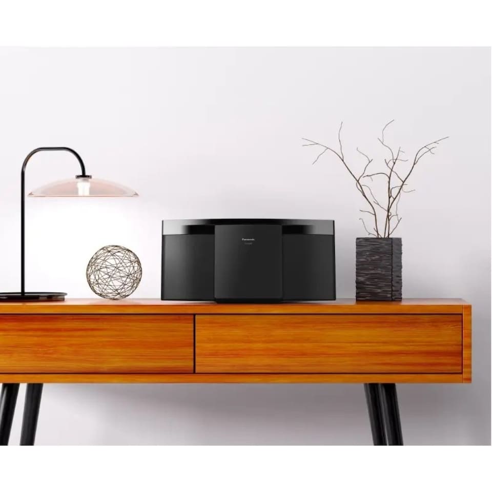 image 1 of Panasonic SC-HC200EB-K Compact Micro Hi-Fi with CD & Bluetooth