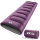 image 1 of Envelope Sleeping Bag 2 Season Single Adult Outdoor Camping 200gsm Trail | Purple | Single | 1