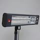 image 4 of BHS 1800W Wall Mounted Rectangle Patio Heater, Black