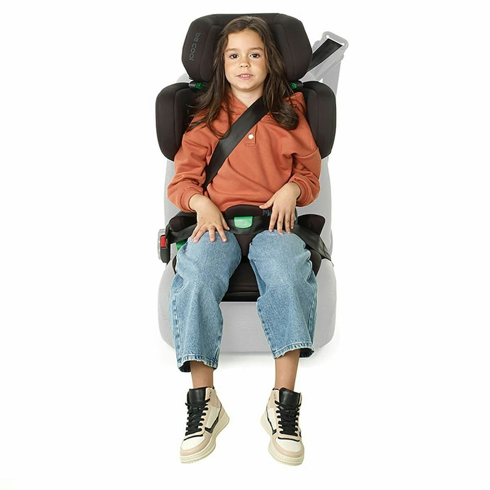 image 1 of Be Cool Foldy i-Size Car Seat 100-150cm, 3.5-12 Years Grey