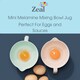 image 3 of Zeal Mini Melamine Mixing Bowl Jug, Ideal for Eggs and Sauces, Aqua