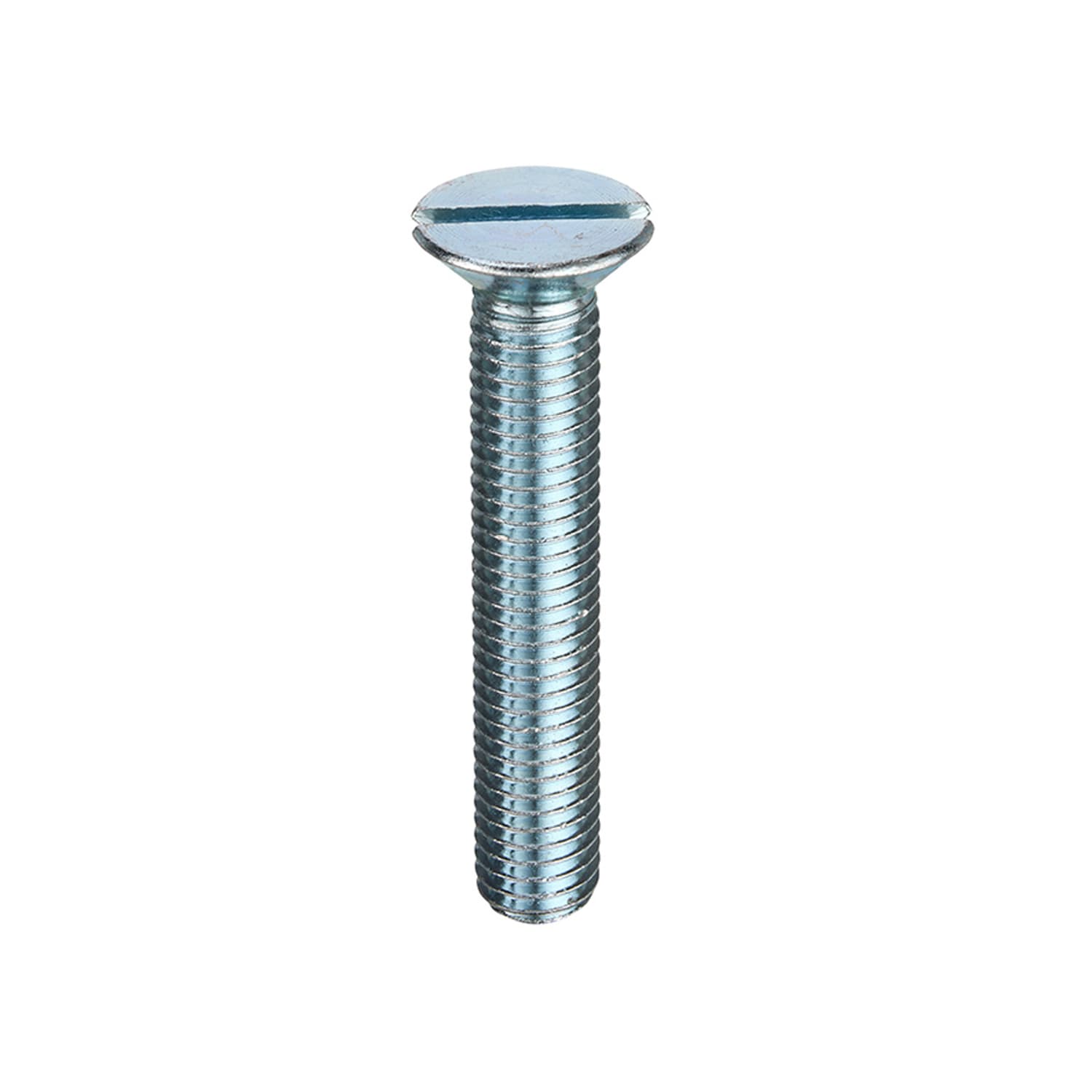 Unifix Machine Screws Slotted Csk Head Din 963 Bzp - M6 x 20 Blue M6 x 20