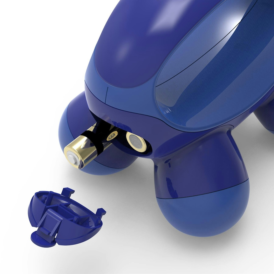 image 1 of HoMedics Quatro Mini Hand-Held Massager with Hand Grip, Battery Operated