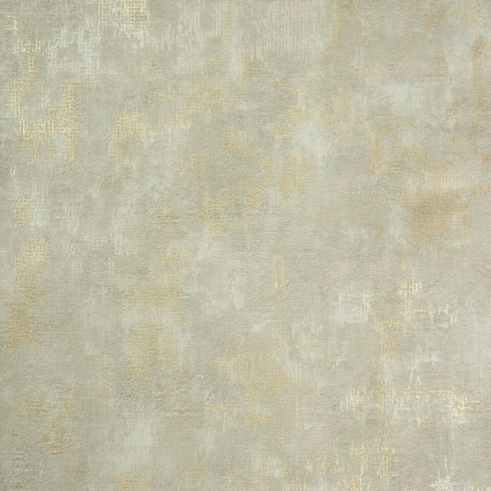 image 1 of Concrete Couture Wallpaper in Warm Neutral and Gold Multi