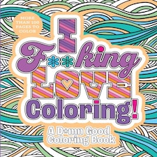 I F**king Love Coloring