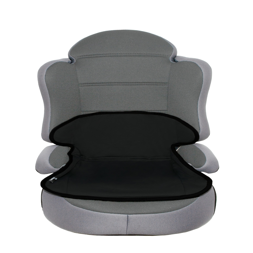 image 1 of Potty Training Car Seat Protector Cover for Spills, Nappy Leaks, and Accidents - No Bucklehole Grey