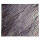 image 4 of 2 Pcs Glass Stove Cover Chopping Boards Worktop Protectors | Grey | Grey | 2