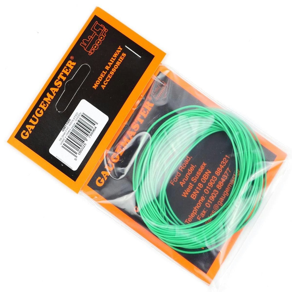 image 1 of Gaugemaster Electric Green Wire (7 x 0.2mm) 10m