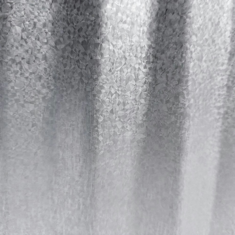 image 1 of Pack of 1 x 10m Galvanised Wavy Lawn Edging Rolls in Silver | Silver | 1