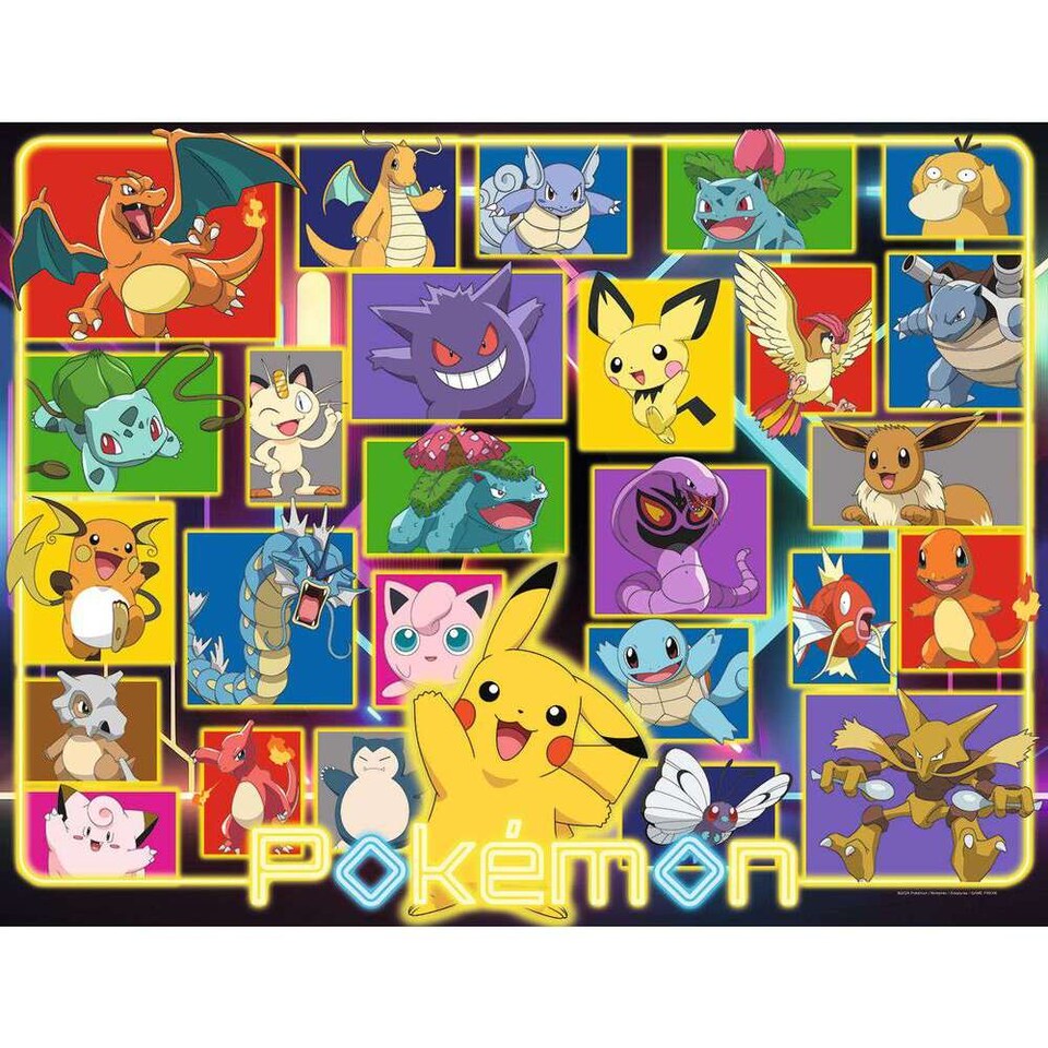 image 1 of Ravensburger Pokemon 2000 Piece Jigsaw Puzzle