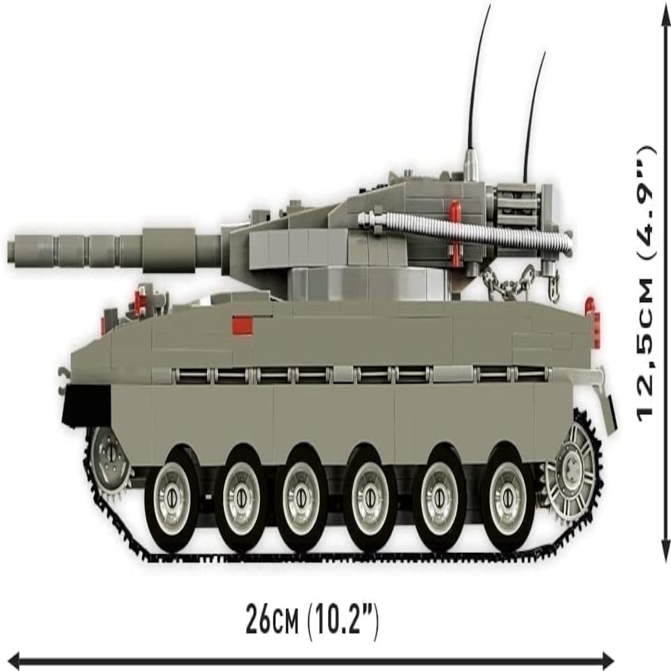 image 1 of Cobi - Armed Forces - MERKAVA MK.I (825 Pieces)