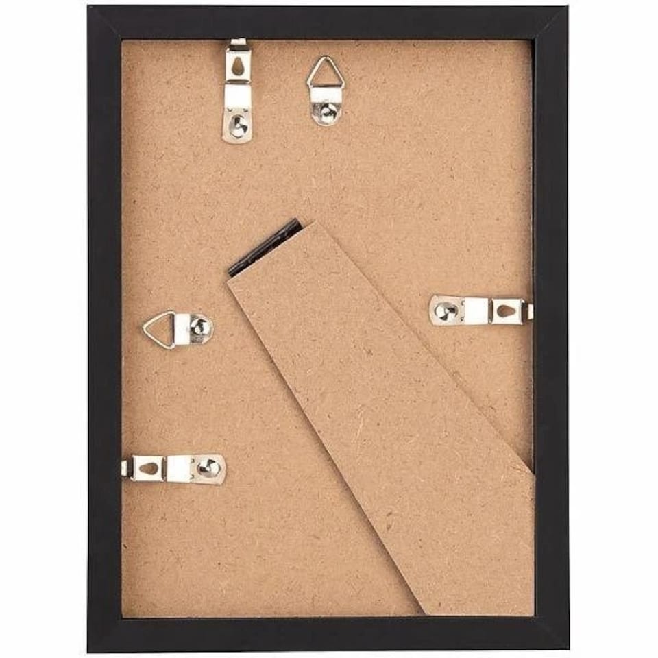 image 1 of 10 Pc Modern Photo Frame Set Wall Mountable and Freestanding Gallery | Black | Black | Not provided