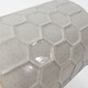 image 3 of 16cm White Honeycomb Ceramic Planter | White