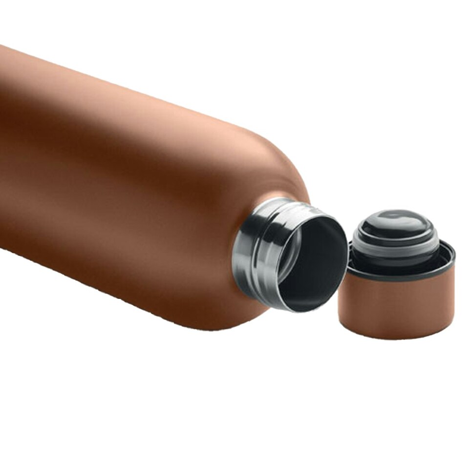 image 1 of MidOcean Athena Double Wall 500ml Bottle - Copper - One Size | Brown | One Size
