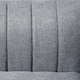 image 8 of HOMCOM 3 Seater Sofa Bed, Convertible Linen Fabric Sofa Couch, Click Clack Sofabed with Adjustable Split Backrest for Living Room, Bedroom, Guest Room, Grey