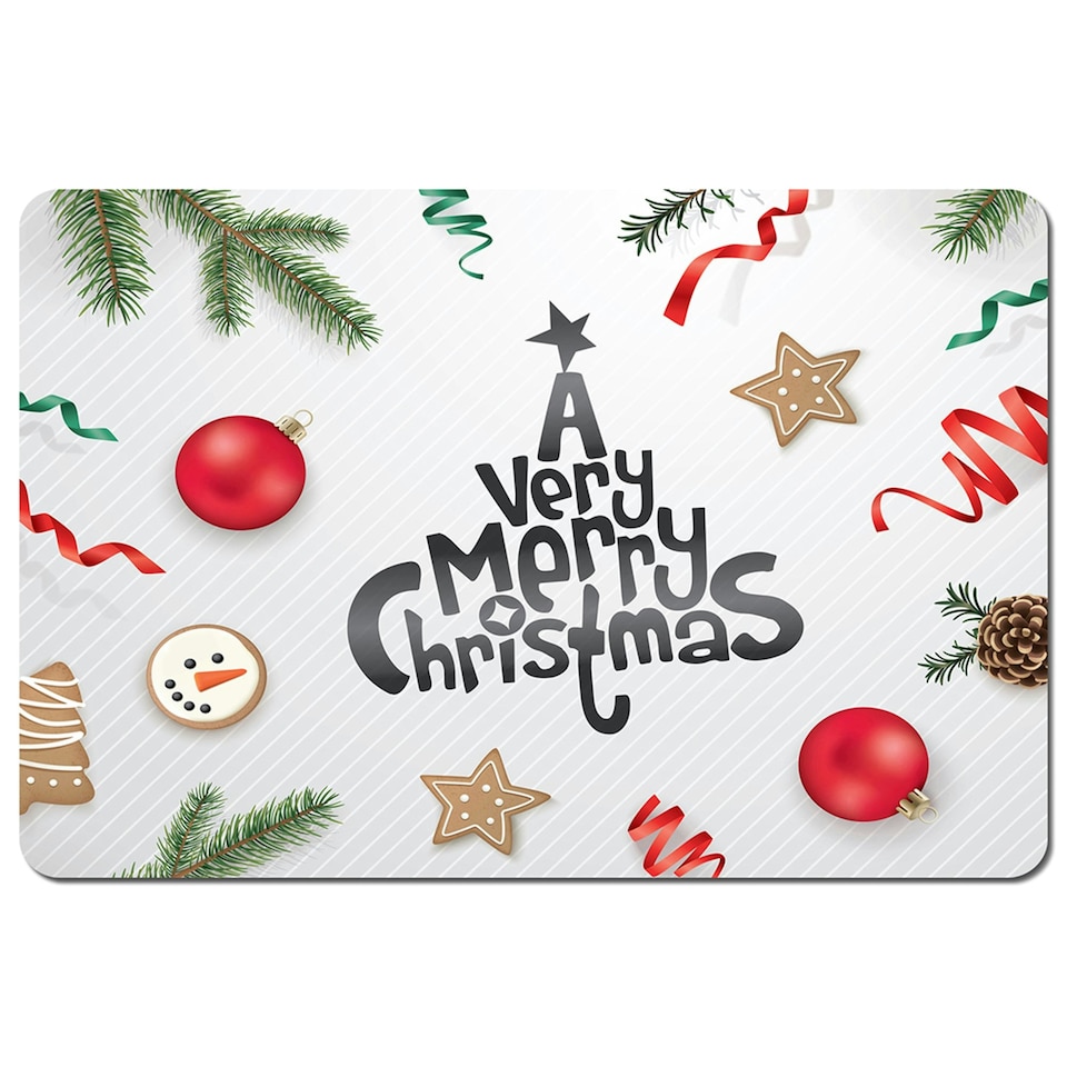 Christmas greeting design (placemat)