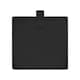 image 3 of MidOcean Costa Polar Fleece Picnic Blanket | Black | Black | One Size | 1