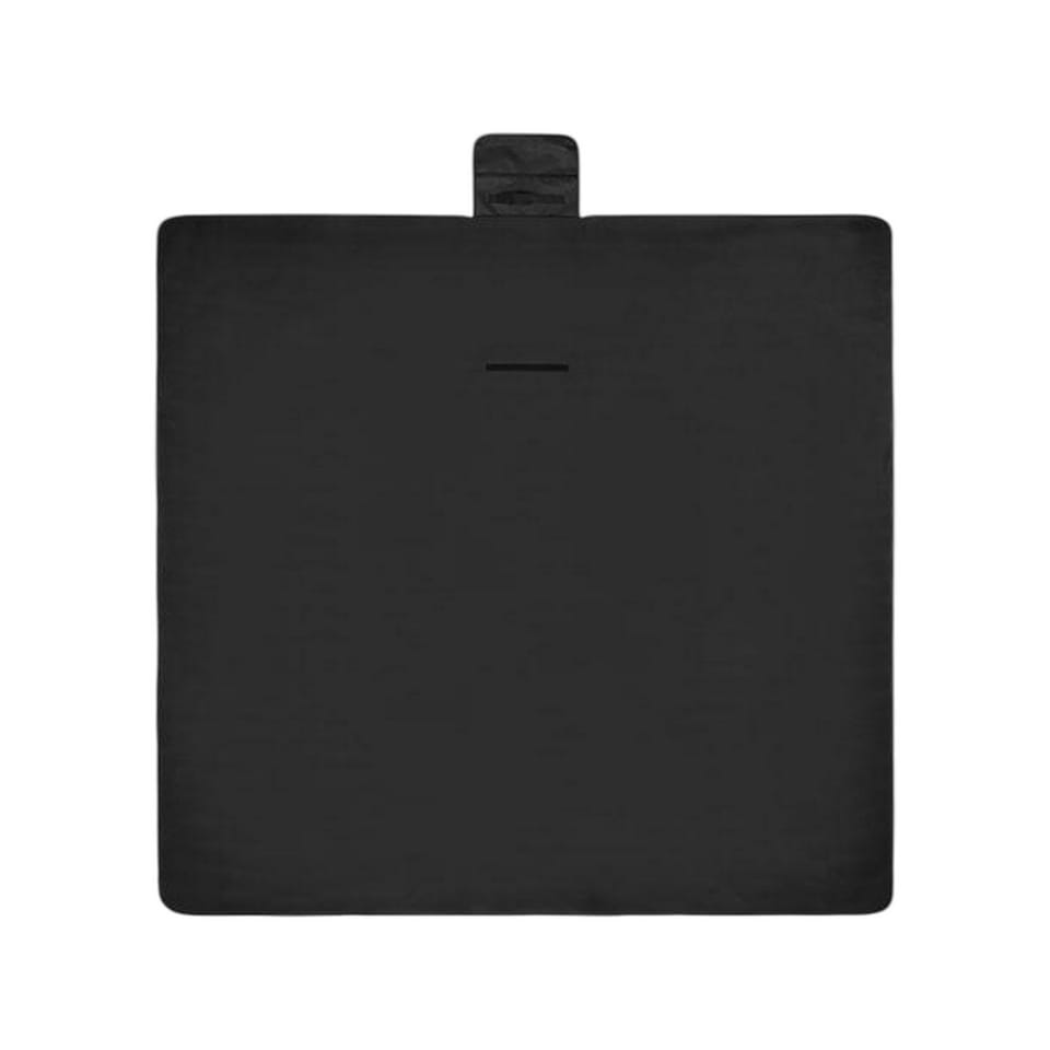 image 1 of MidOcean Costa Polar Fleece Picnic Blanket | Black | Black | One Size | 1