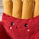 image 2 of OHS Frankie the French Fries Cuddle Cushion Novelty Reading Pillow