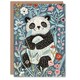image 1 of Animal Lover Inspired Wildflowers Him Her Birthday Card