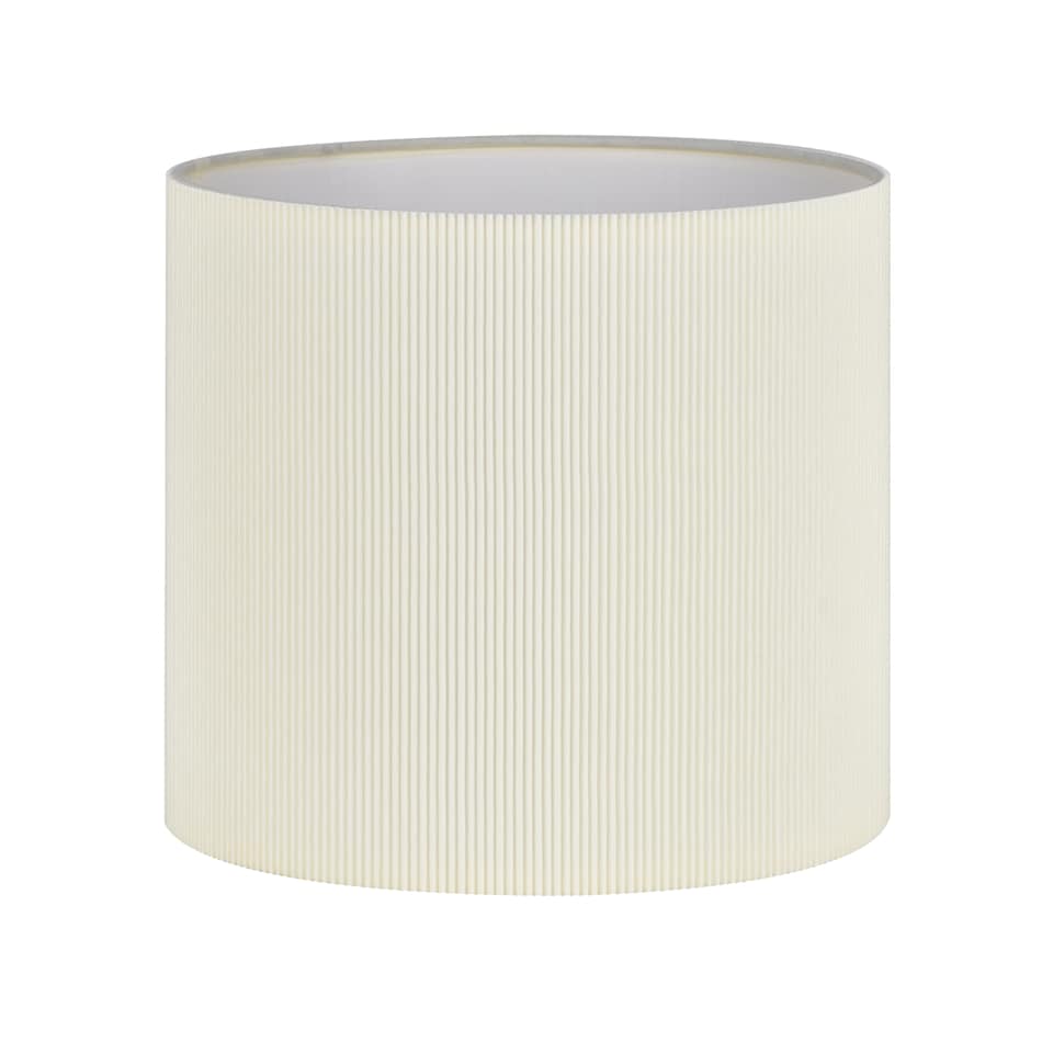image 1 of White Pleated 15cm Table Lamp Shade | White | Small | 1