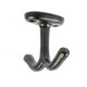 image 1 of Hammer & Tongs Double Ceiling Hook - W80mm x H60mm - Black