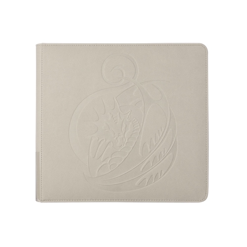 Dragon Shield - Card Codex Zipster XL Binder - Ashen White - Brand New