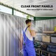 image 5 of Outsunny Garden Shed Outdoor Storage Tool Organizer w/ Double Sliding Door