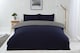 image 1 of Brights Reversible Duvet King Bed NavyGrey