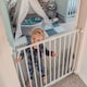 image 10 of Safetots Eco Screw Fit Baby Gate, White, 70cm - 80cm, Stair Gate for Toddler and Baby, Screw Fit Safety Barrier