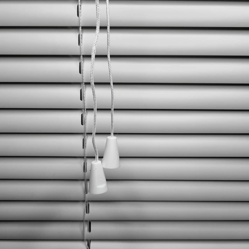 image 1 of Aluminium Venetian Blinds | 200cm Wide x 150cm Long | Silver | Silver