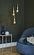 image 5 of Nordlux Paco Indoor Pendant Light Brass Metal E27 Retro - Mains Powered, IP20 | Gold