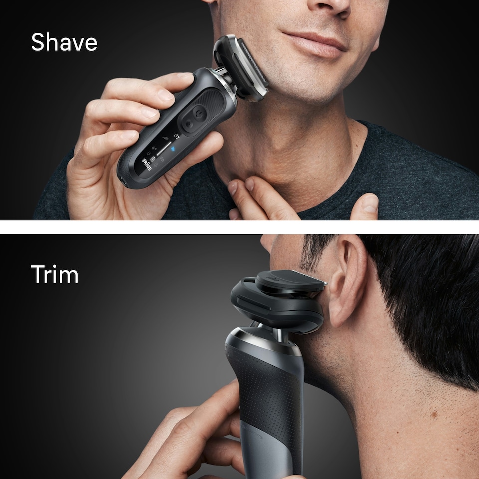 image 1 of Braun Series 7 Electric Shaver, +1 Attachment, 72-G1200S, Grey