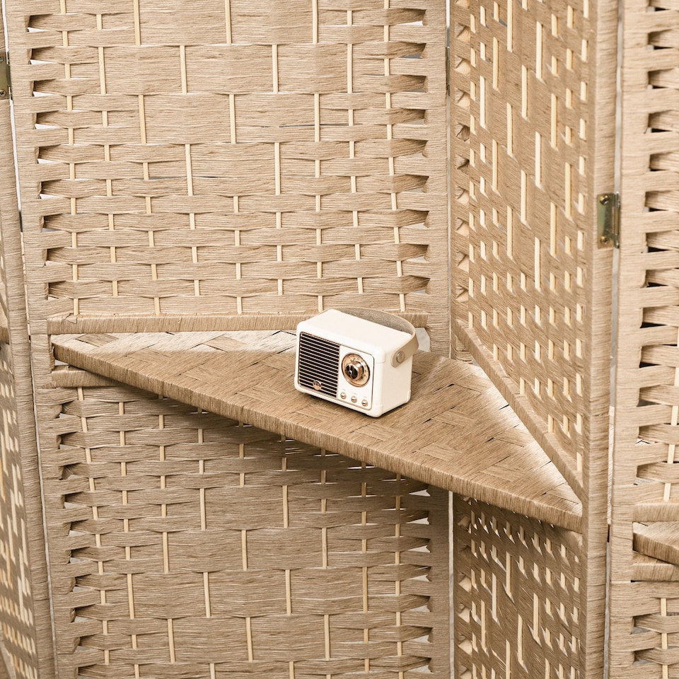 image 1 of HOMCOM Freestanding Privacy Screen, 160 x 170cm
