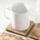 image 5 of Marco Paul Wooden Inspirational Coaster Set of 4 Coasters with Holder