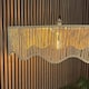 image 7 of CGC Francesca Large 60cm Natural String Round Scallop Woven Easy-Fit Lampshade