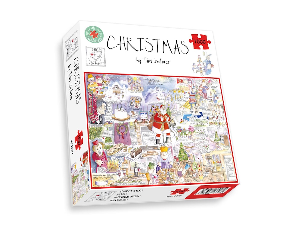 image 1 of Christmas - Tim Bulmer 1000 Piece Jigsaw Puzzle