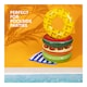 image 6 of Inflatable Pineapple Swim Ring 90cm