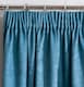 image 2 of Enhanced Living Matrix Teal 90 x 90 inch (229x229cm) Tape Top Thermal Noise reducing Dim Out Curtains (PAIR) | Blue | Teal | 2