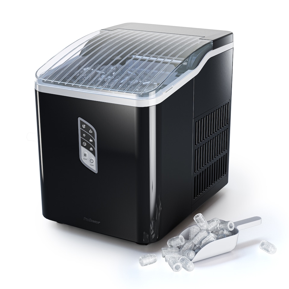 image 1 of Pro Breeze Countertop Ice Cube Maker - Black