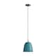 image 1 of ValueLights Contemporary Speckled Green Dome Ceiling Pendant Light Fitting | Green